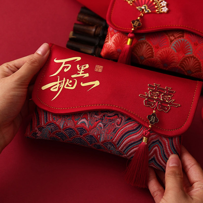 2 Pcs Brocade Embroidery Fabri - Embroidery Bag ulasan dan harga