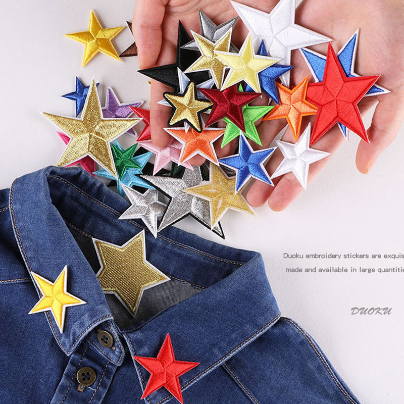 2-10Pcs Flower Iron on Patches - Embroidery Daisy Flower ulasan dan harga