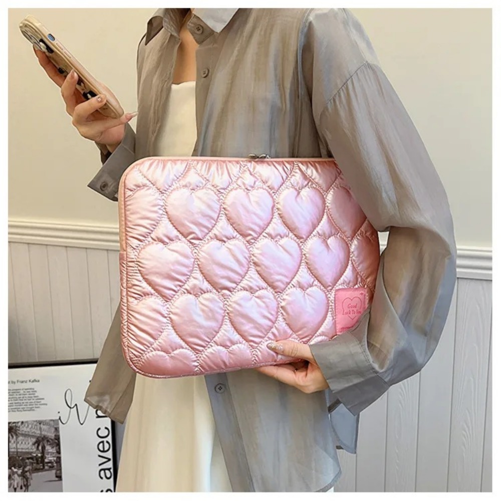 11/15inch Puffy Laptop Bag Emb - Embroidery Journal Book ulasan dan harga