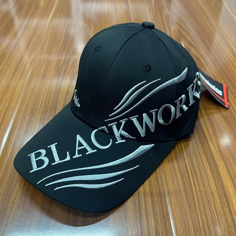 Gamakatsu Fishing Cap Black UV - Embroidery Hat Machine ulasan dan harga