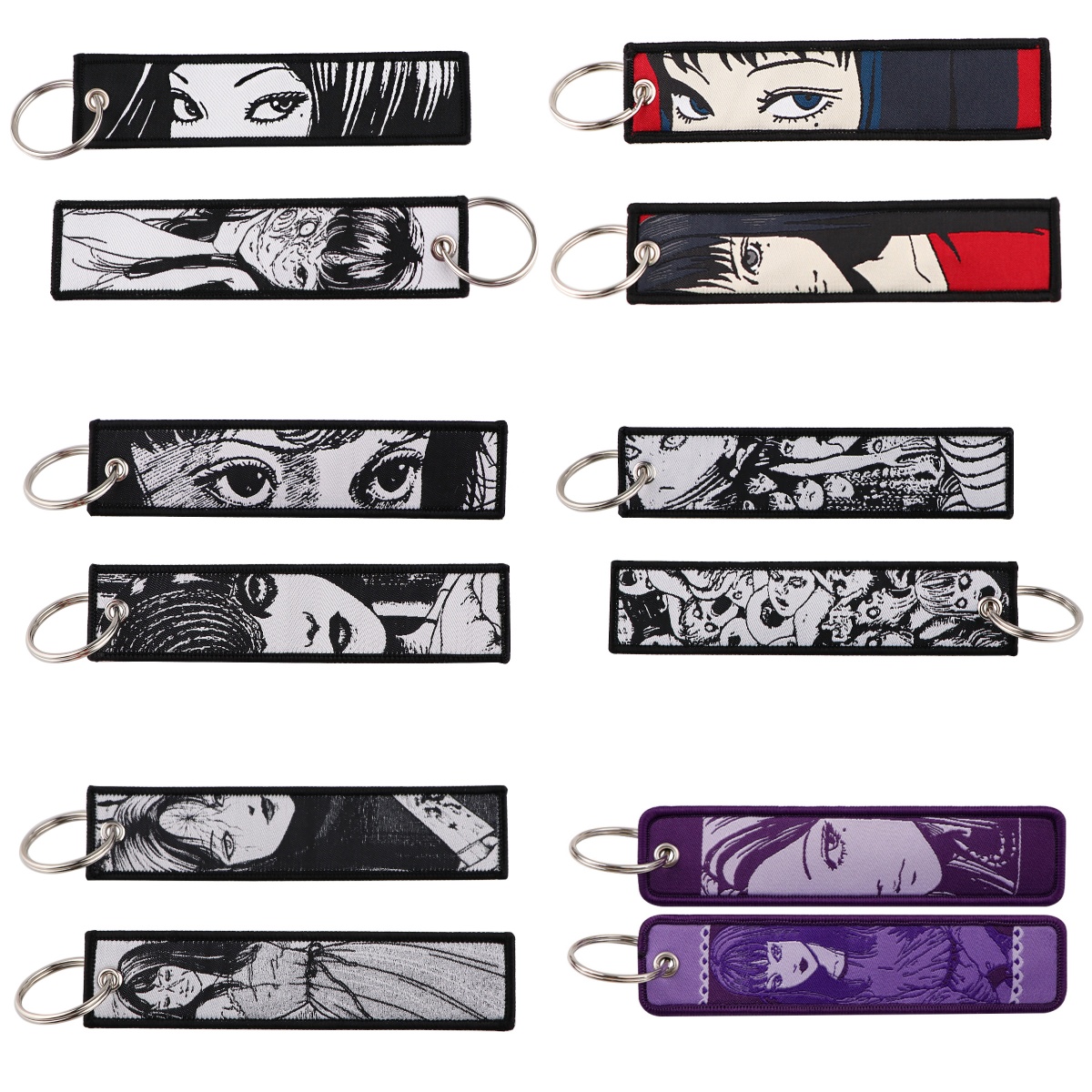 1pcs Retro Horror Lady Cartoon - Embroidery Bag ulasan dan harga