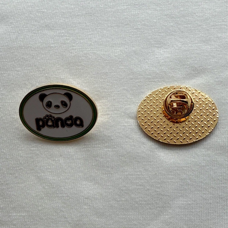 6pcs Cartoon China Panda Badge - Embroidery Fabric ulasan dan harga