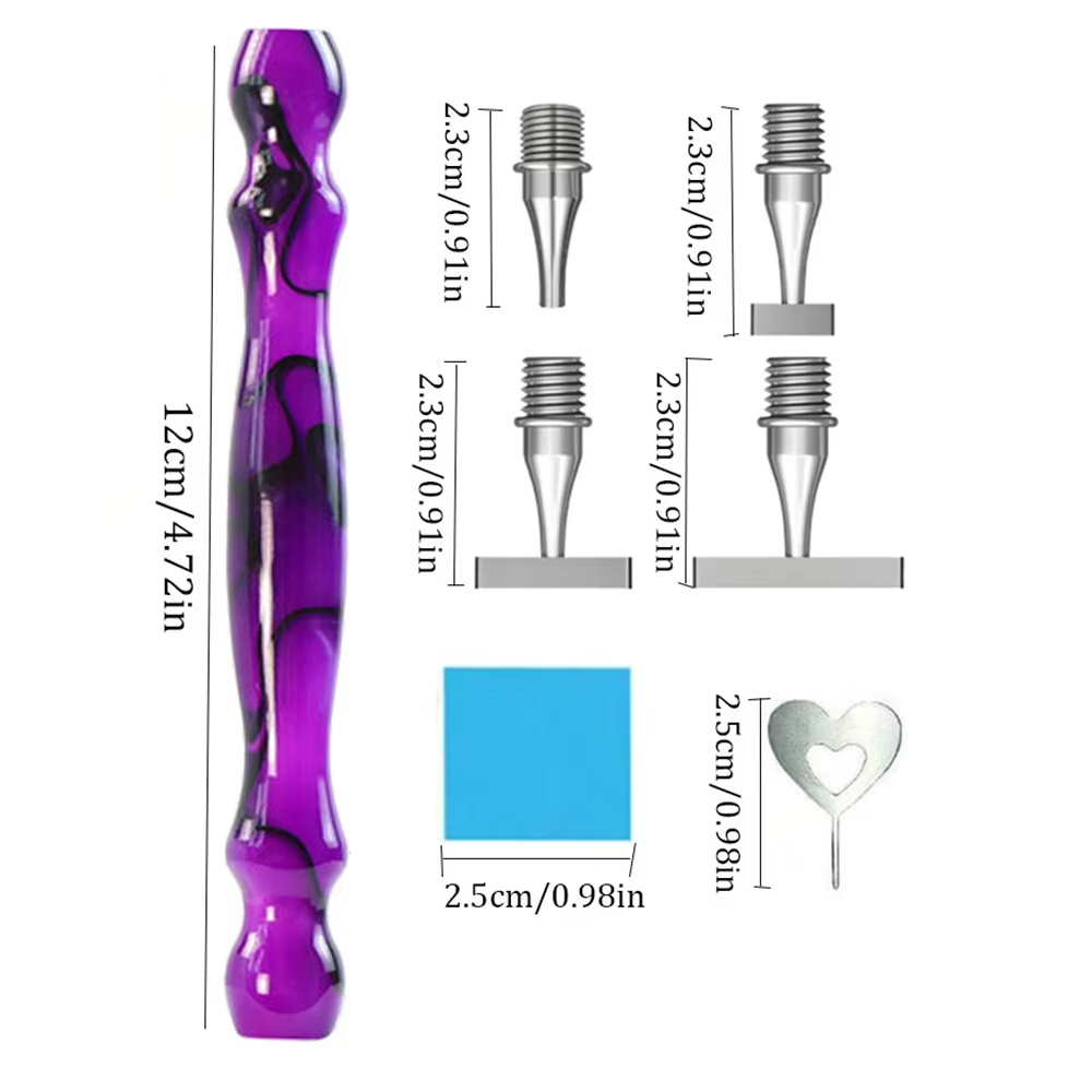 Ergonomic Diamond Painting Art - Embroidery Needle Pen ulasan dan harga