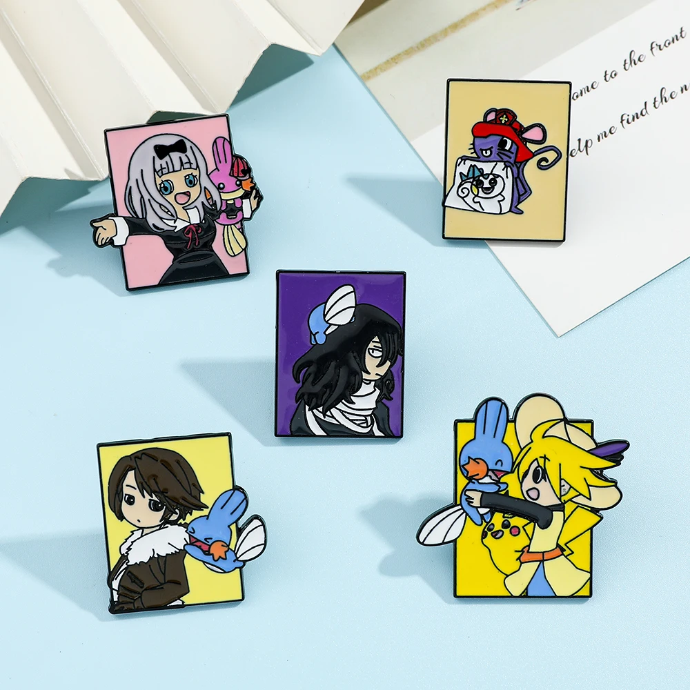 5 Pcs Pokémon Anime Characters - Embroidery Textile ulasan dan harga