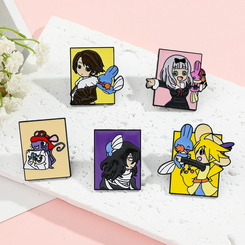 5 Pcs Pokémon Anime Characters - Embroidery Textile ulasan dan harga