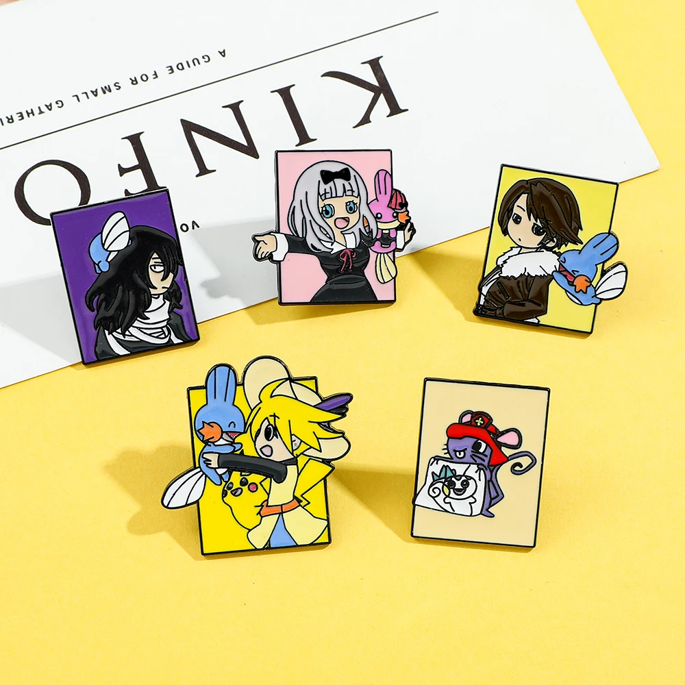 5 Pcs Pokémon Anime Characters - Embroidery Textile ulasan dan harga