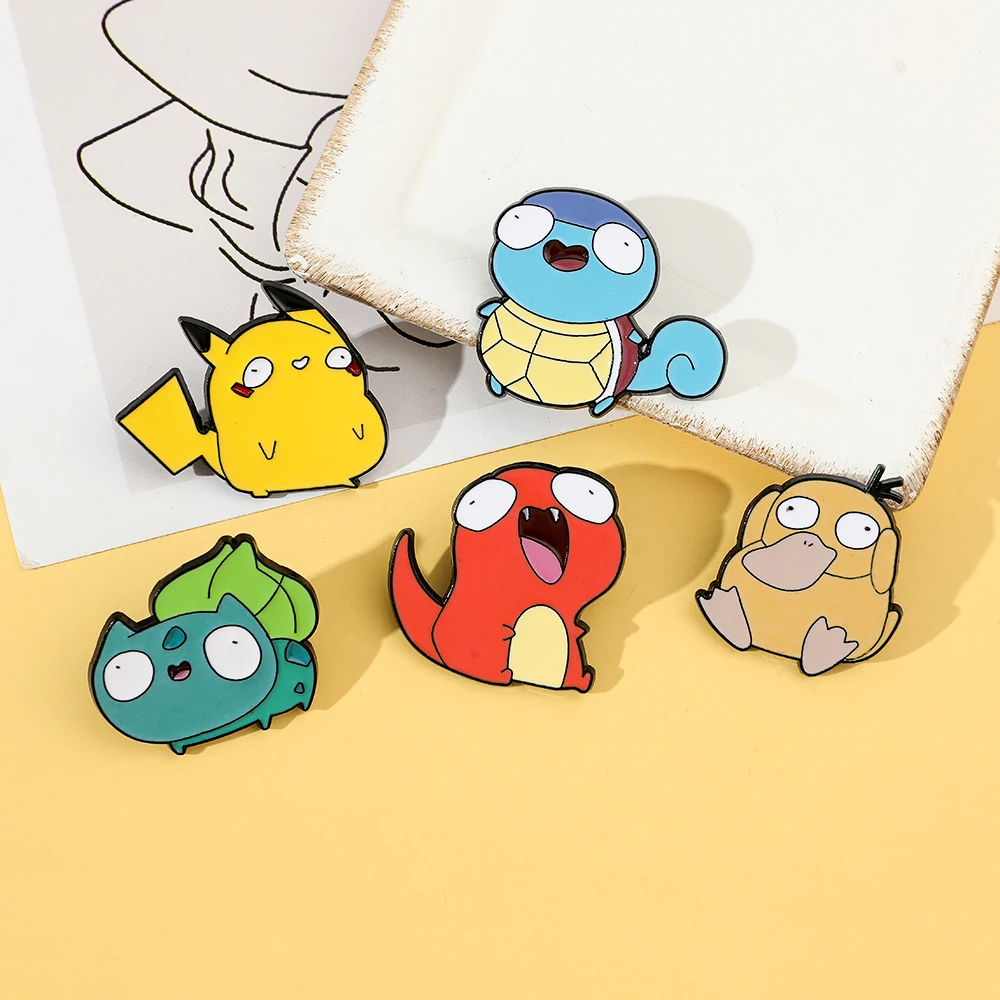 5 Pcs Cartoon Elf Brooch Perso - Embroidery Textile ulasan dan harga