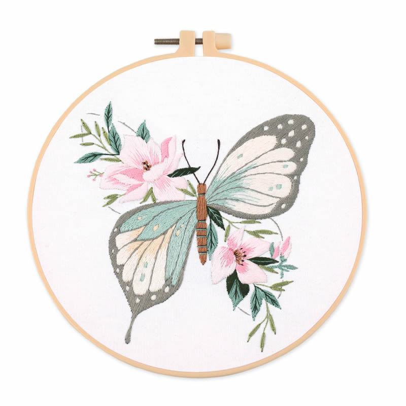 1pc 20X20CM 7.87 inch Embroide - Embroidery Fabric ulasan dan harga