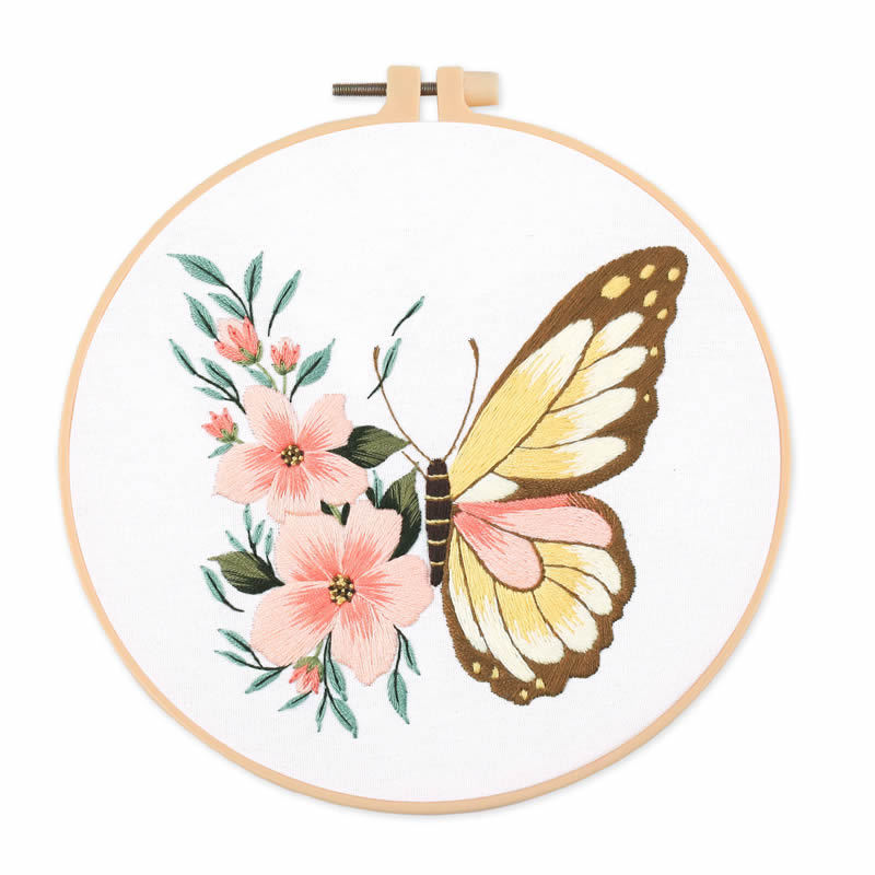 1pc 20X20CM 7.87 inch Embroide - Embroidery Fabric ulasan dan harga