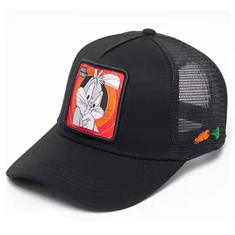 Cartoon Anime Trucker Cap Mesh - Embroidery Hat Machine ulasan dan harga