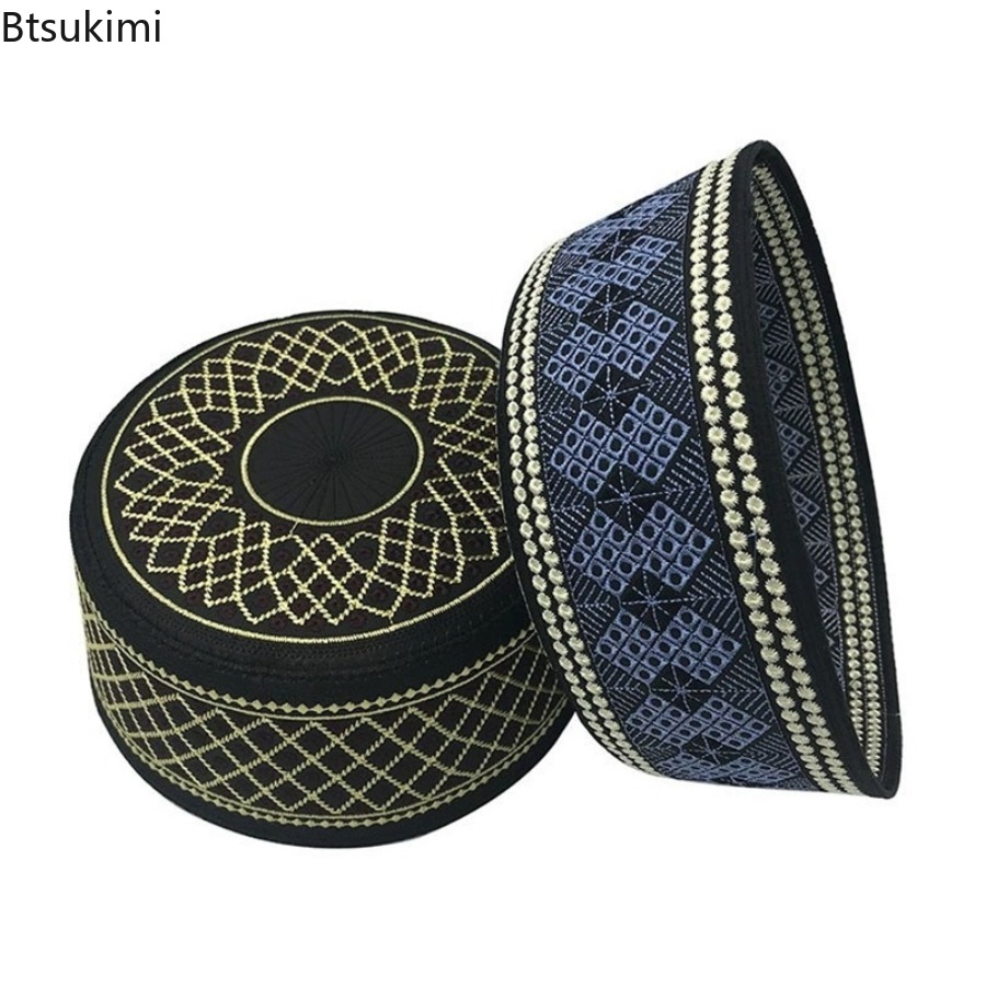 Vintage Embroidered Hijab Men' - Embroidery Hat Machine ulasan dan harga