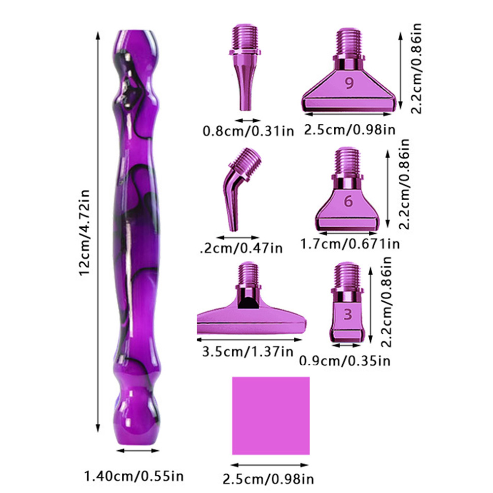 Diamond painting pen accessory - Embroidery Needle Pen ulasan dan harga