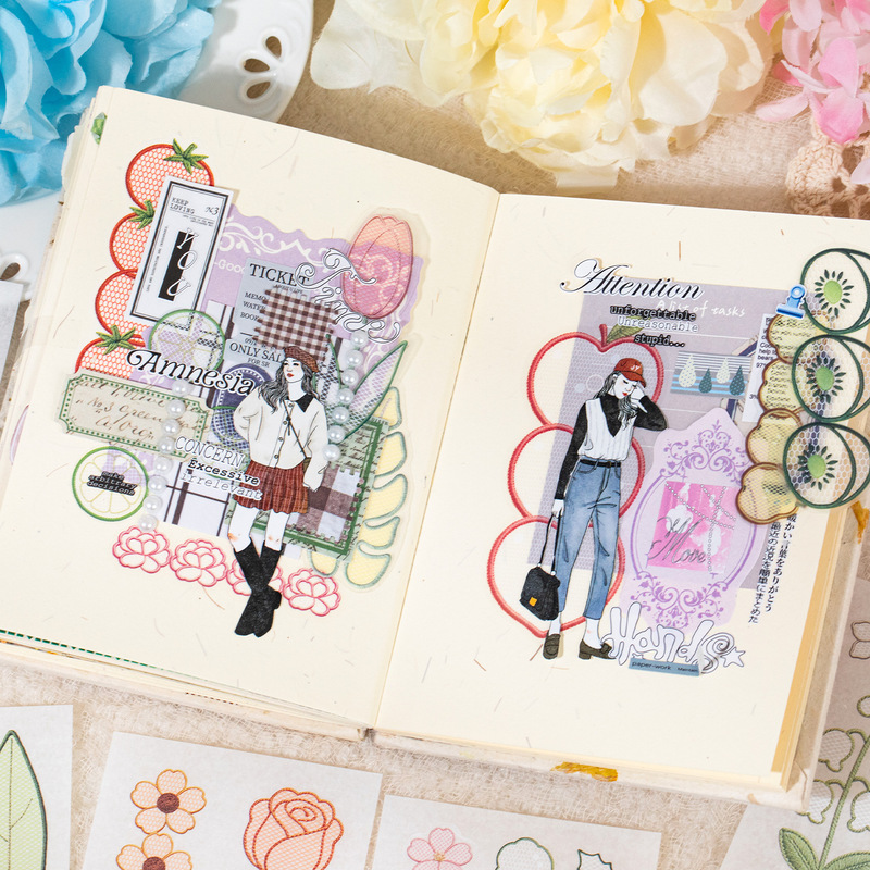 20Pcs Yuxian Embroidery Color  - Embroidery Journal Book ulasan dan harga