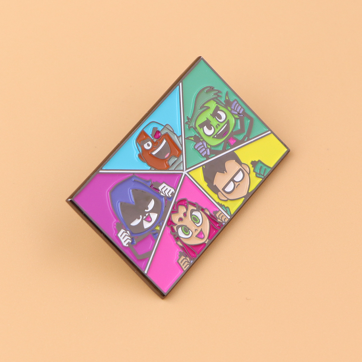 New Teen Heroes Team Enamel Pi - Embroidery Textile ulasan dan harga