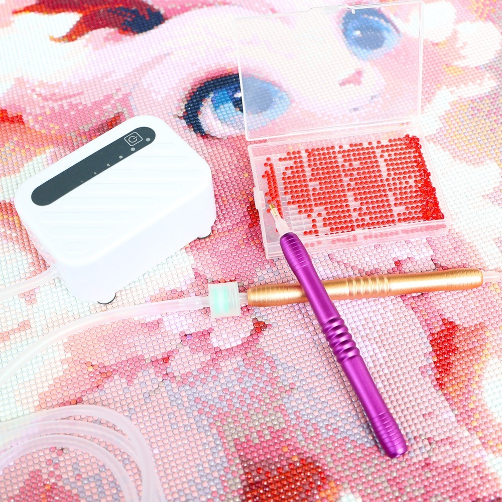 DIY Craft Vacuum Diamond Paint - Embroidery Needle Pen ulasan dan harga
