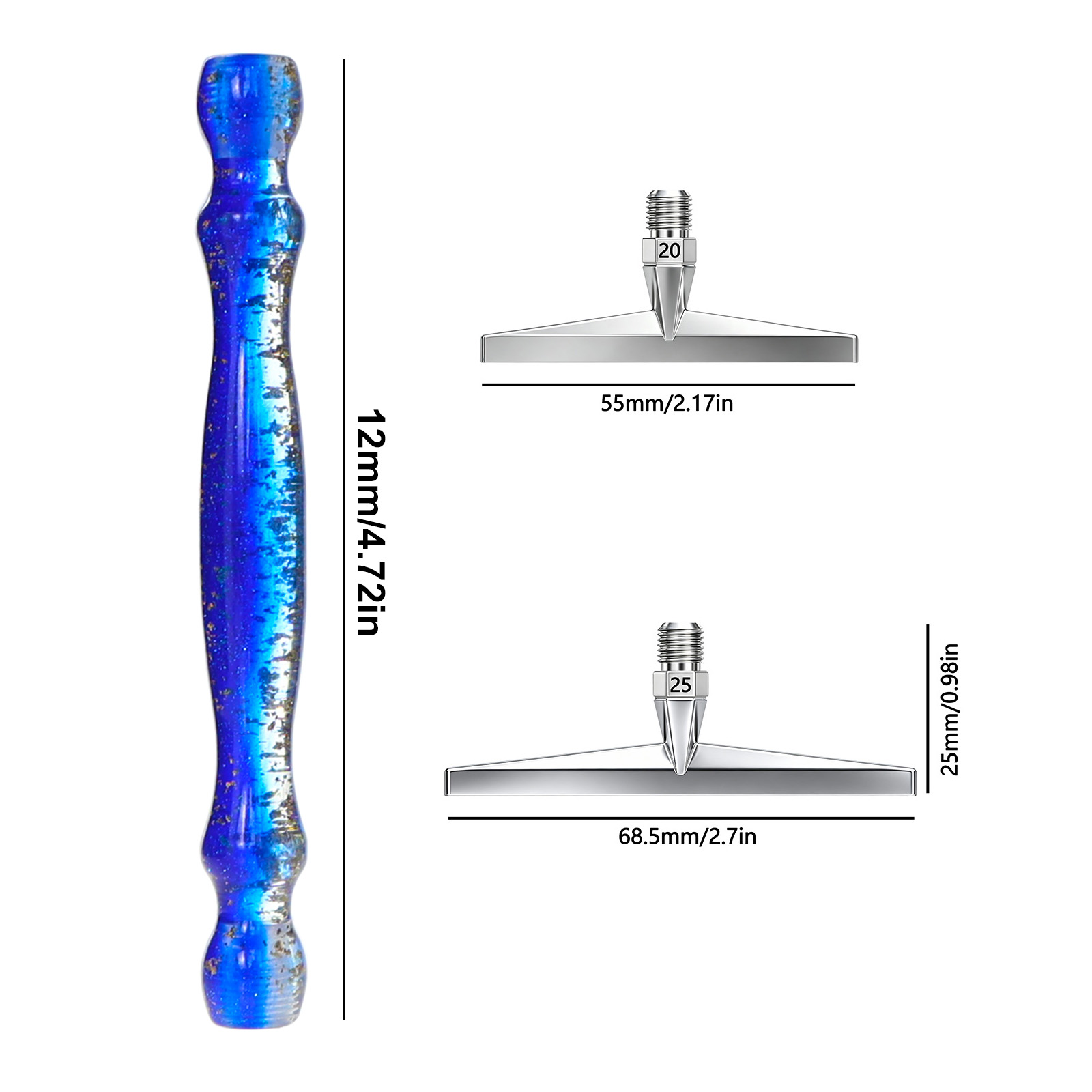 Thin 1-25 Heads Metal High Qua - Embroidery Needle Pen ulasan dan harga