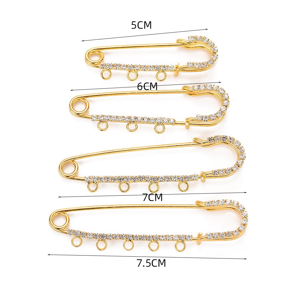 5pcs 50/60/70/75mm Rhinestone  - Embroidery Simple ulasan dan harga