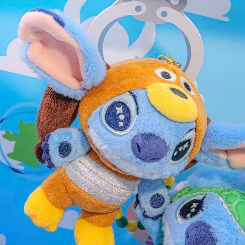 New Genuine Hot Toys Stitch Ma - Embroidery Keychain ulasan dan harga
