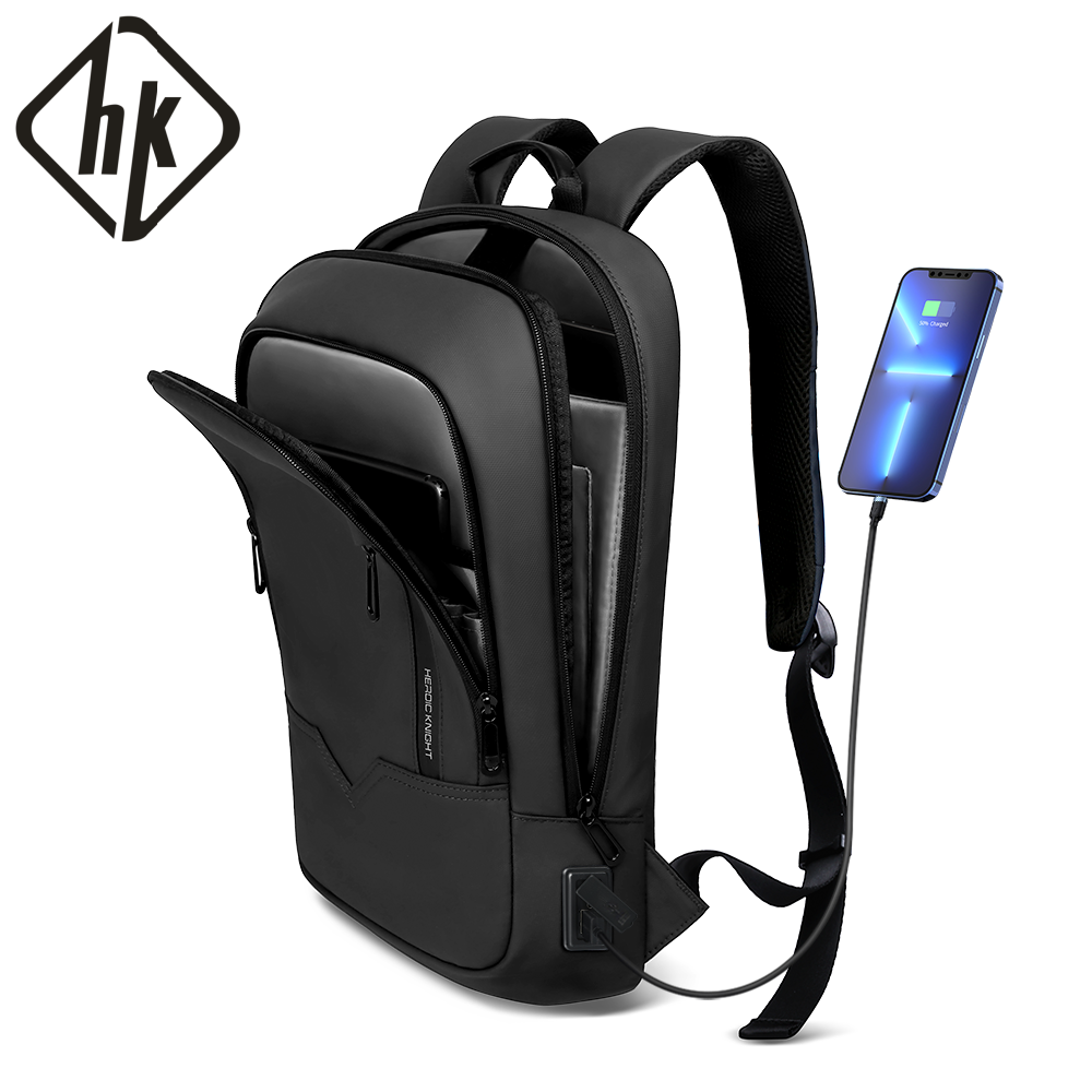 HK Slim Business Backpack for  - Embroidery Keychain ulasan dan harga