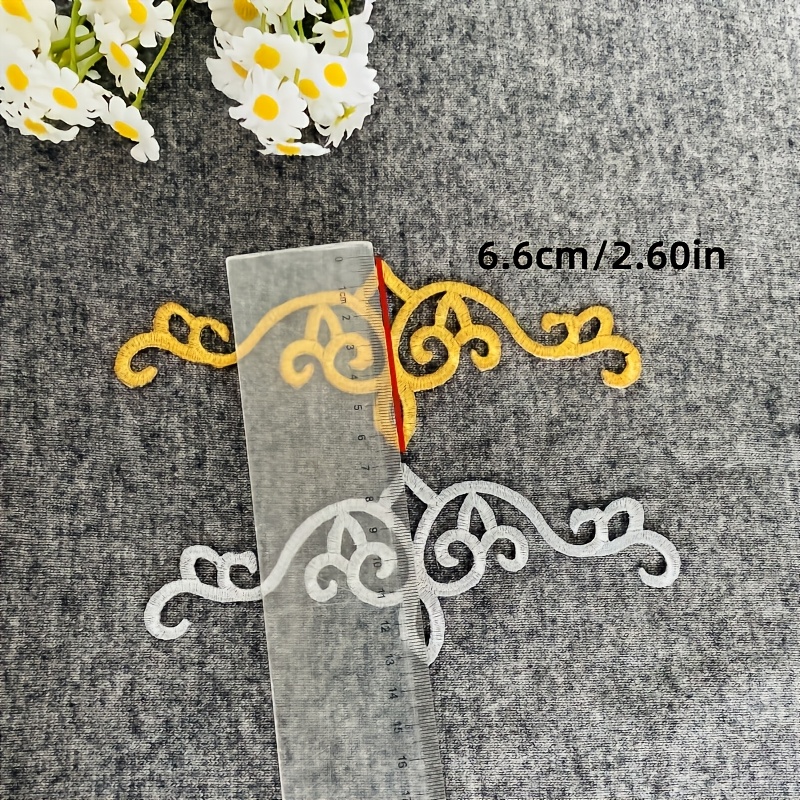 5PCS patterned embroidered fab - Embroidery Meaning ulasan dan harga