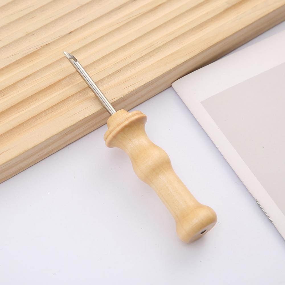 Embroidery Needle Wooden Handl - Embroidery Needle Pen ulasan dan harga