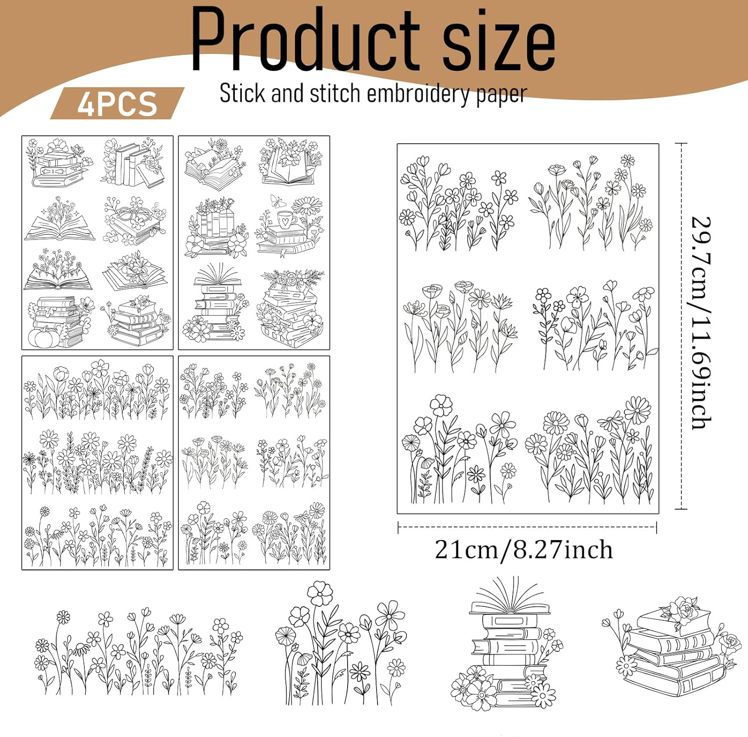 Pre-Printed Embroidery Pattern - Embroidery Meaning ulasan dan harga
