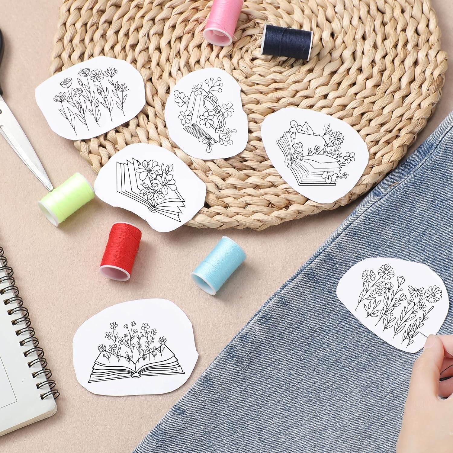 Pre-Printed Embroidery Pattern - Embroidery Meaning ulasan dan harga