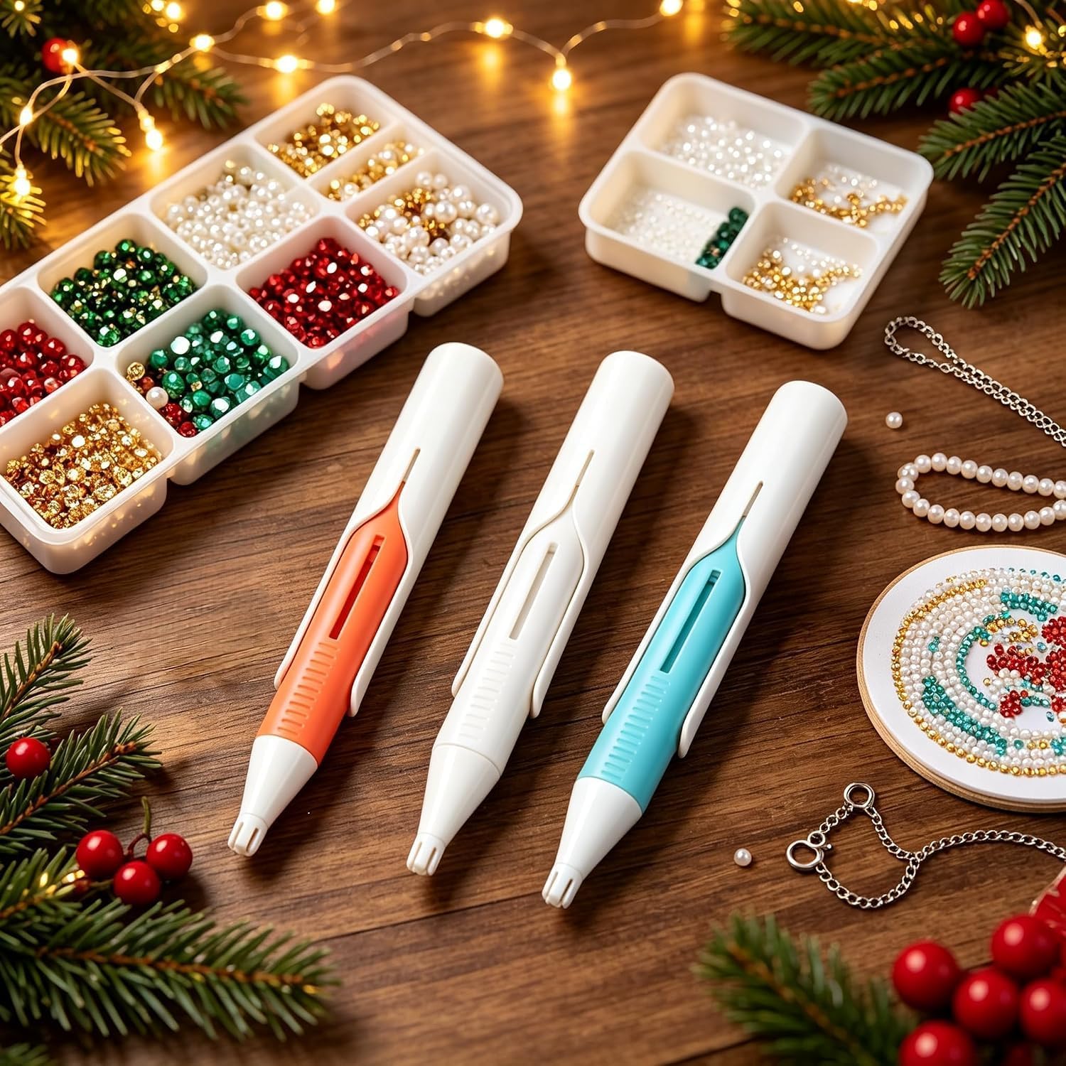 Automatic Diamond Painting Art - Embroidery Needle Pen ulasan dan harga