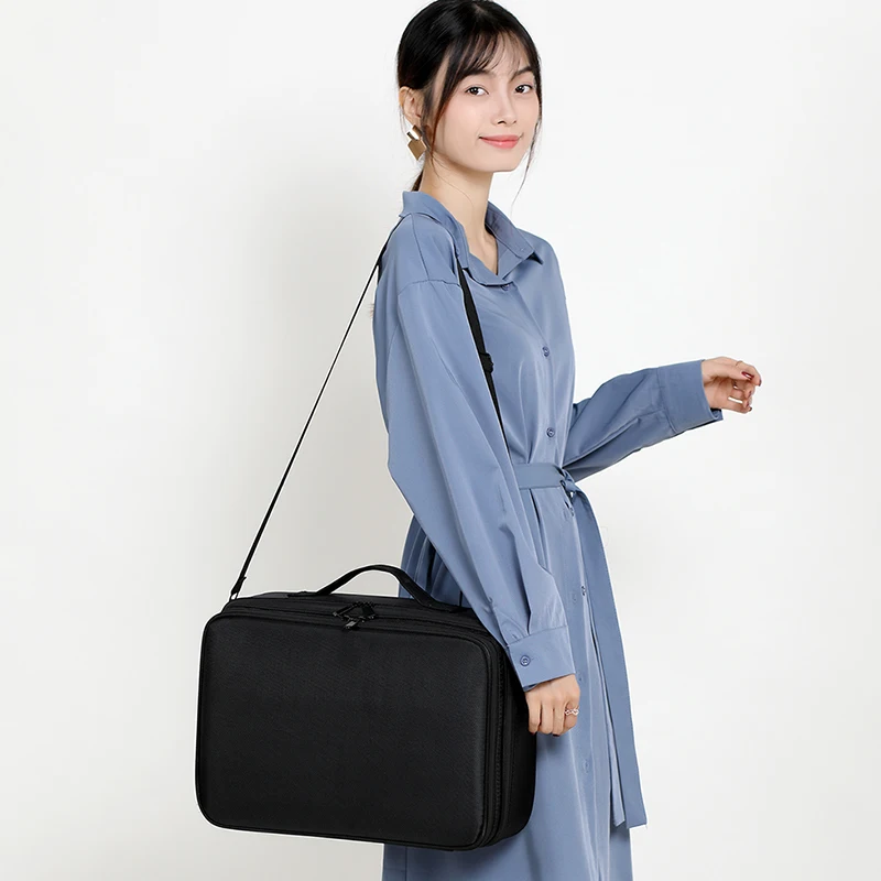 Professional Portable Cosmetic - Embroidery Bag ulasan dan harga