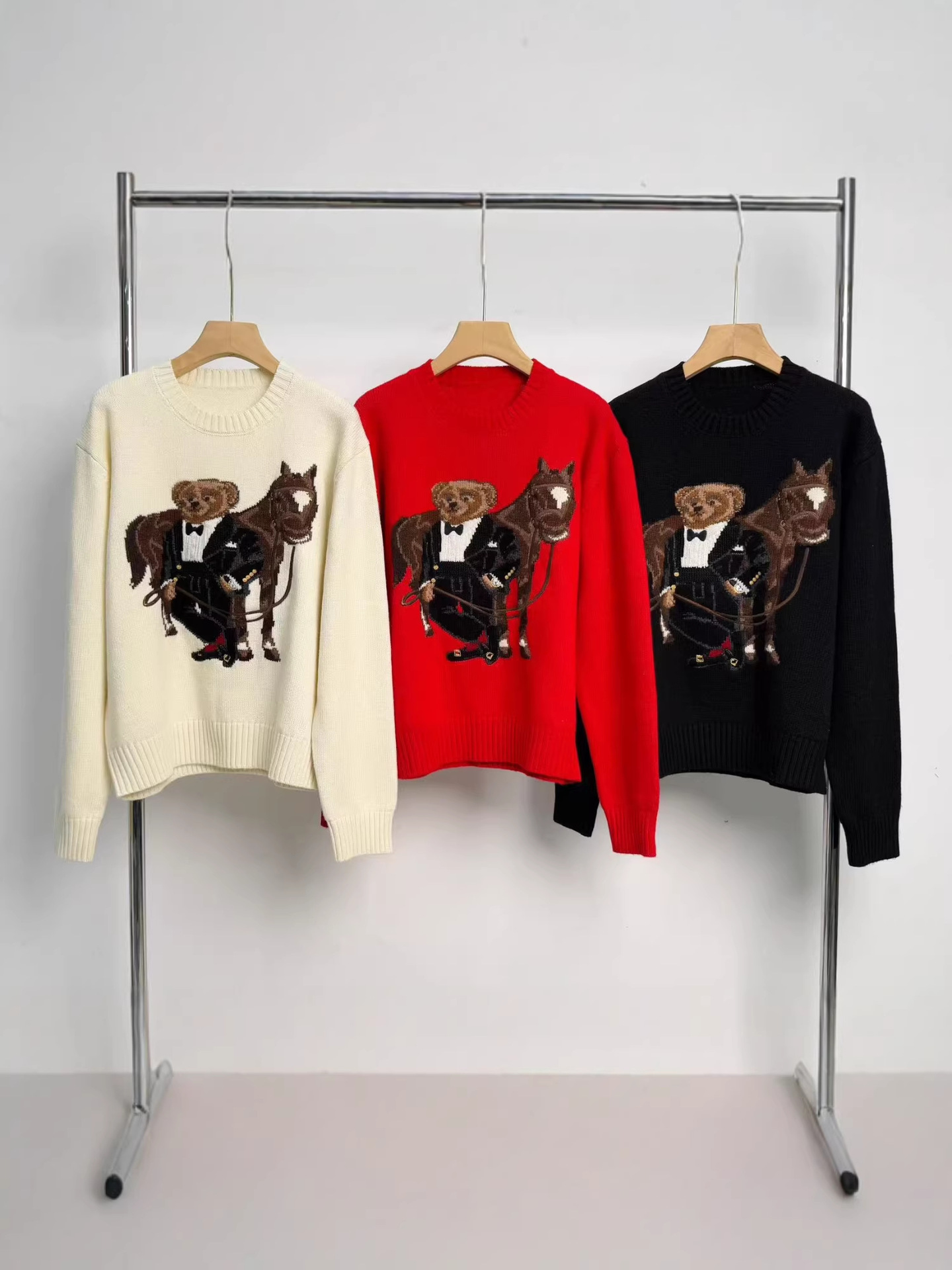 Autumn And Winter Unisex Knitt - Embroidery Thread Yarn ulasan dan harga