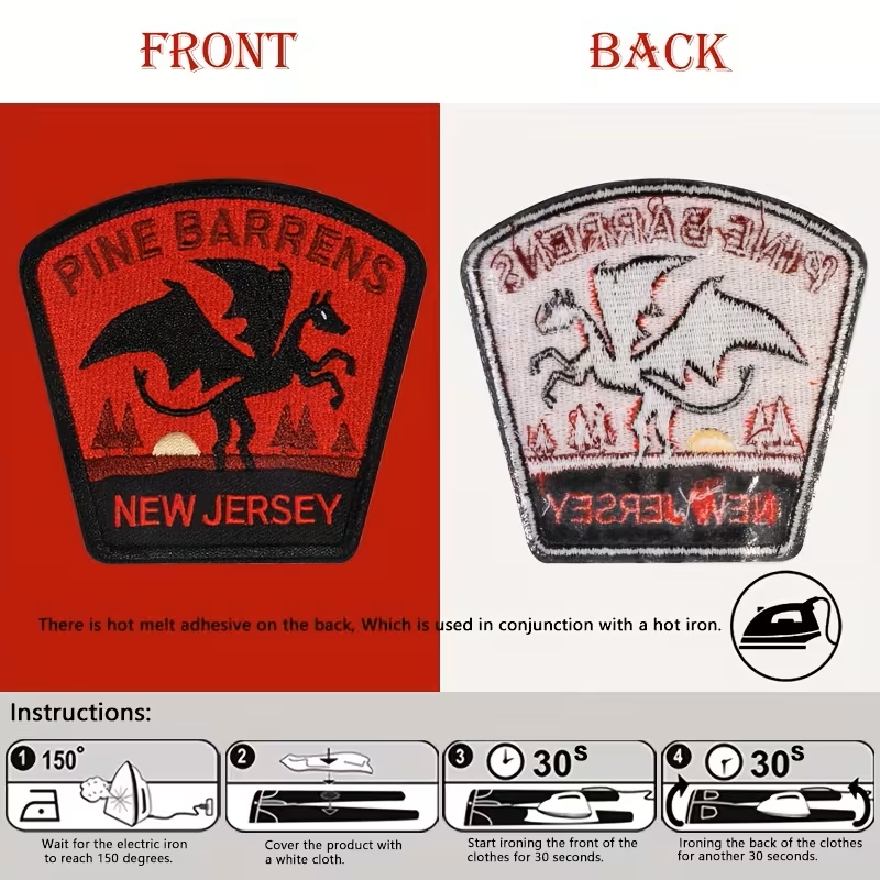 1PC New Jersey Pine Forest Wil - Embroidery Hat Machine ulasan dan harga