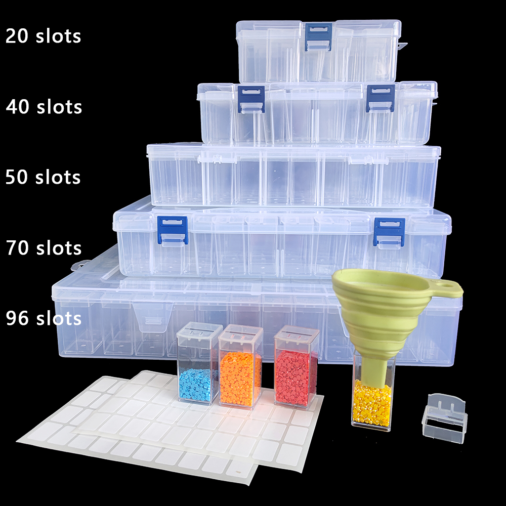 Square Plastic Diamond Paintin - Embroidery Kit Starter ulasan dan harga