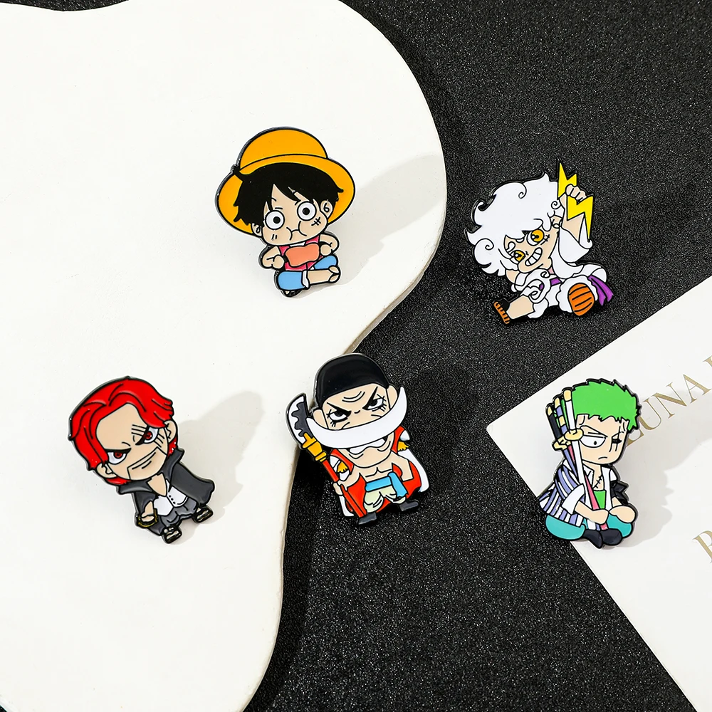 5 Pcs Personality Brooch Cute  - Embroidery Textile ulasan dan harga