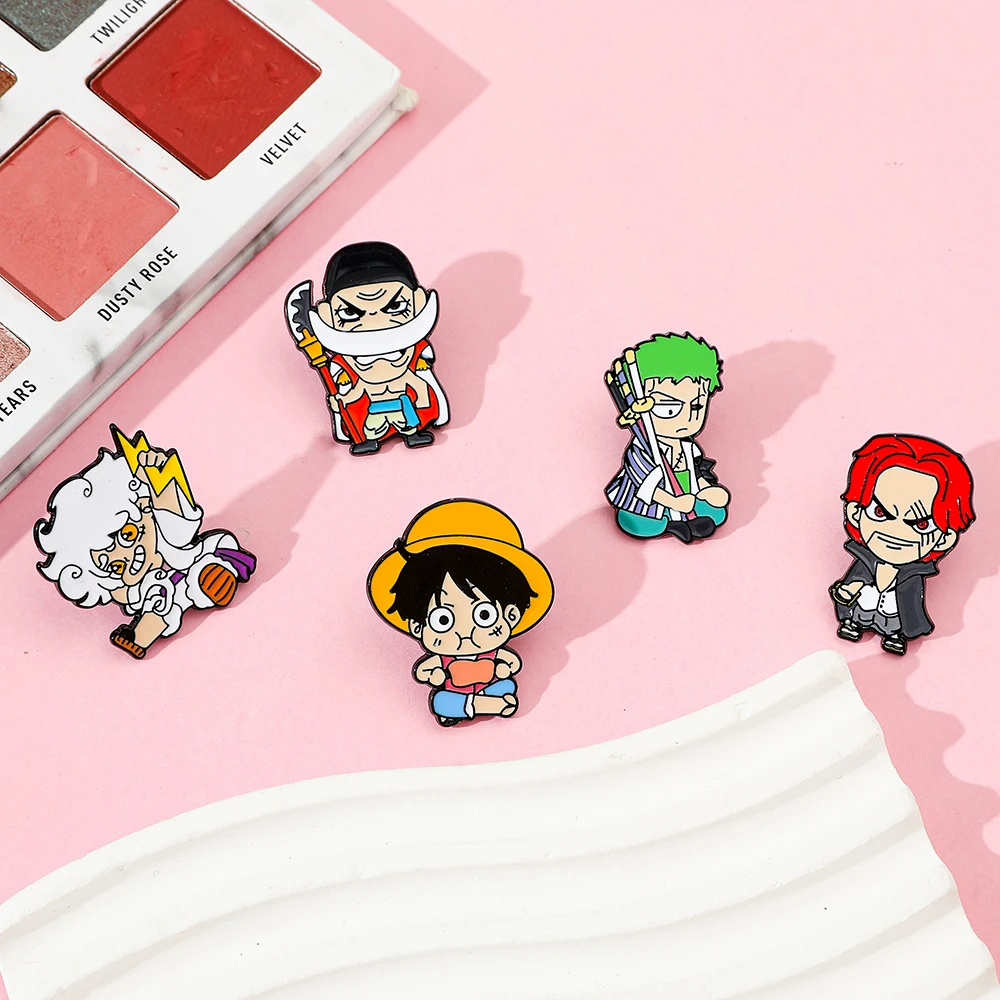 5 Pcs Personality Brooch Cute  - Embroidery Textile ulasan dan harga