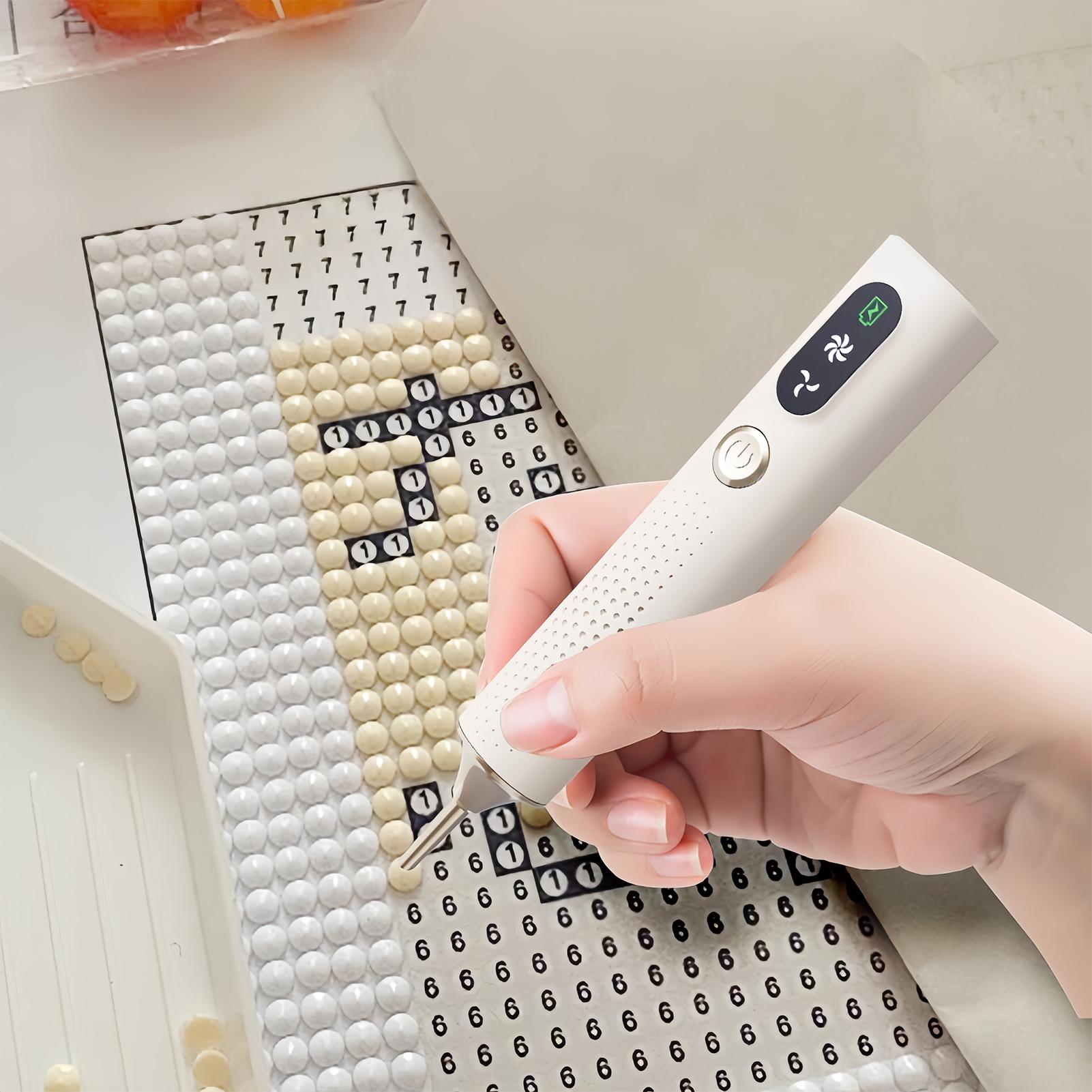 Rechargeable Wireless Diamond  - Embroidery Needle Pen ulasan dan harga