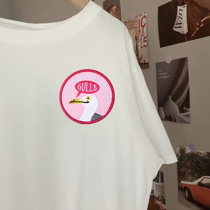1PC Who Run The World Gulls Em - Embroidery Hat Machine ulasan dan harga