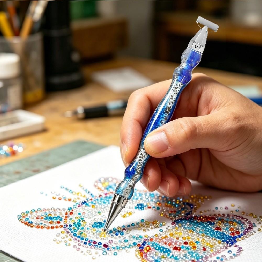 DIY High-Quality Stainless Ste - Embroidery Needle Pen ulasan dan harga