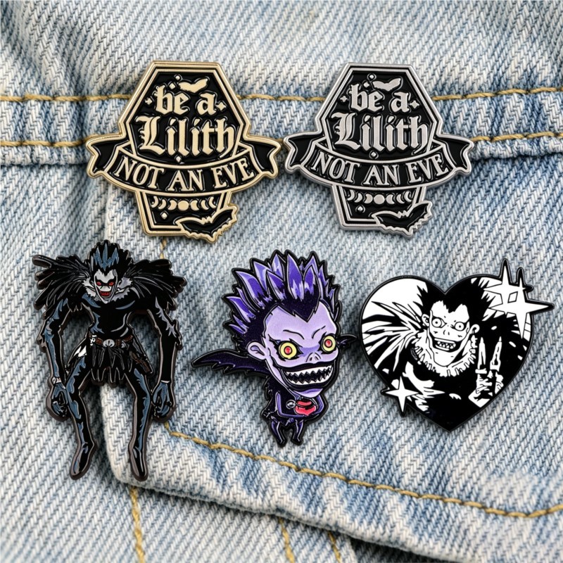 Cute Gothic Dark Demon Monster - Embroidery Textile ulasan dan harga