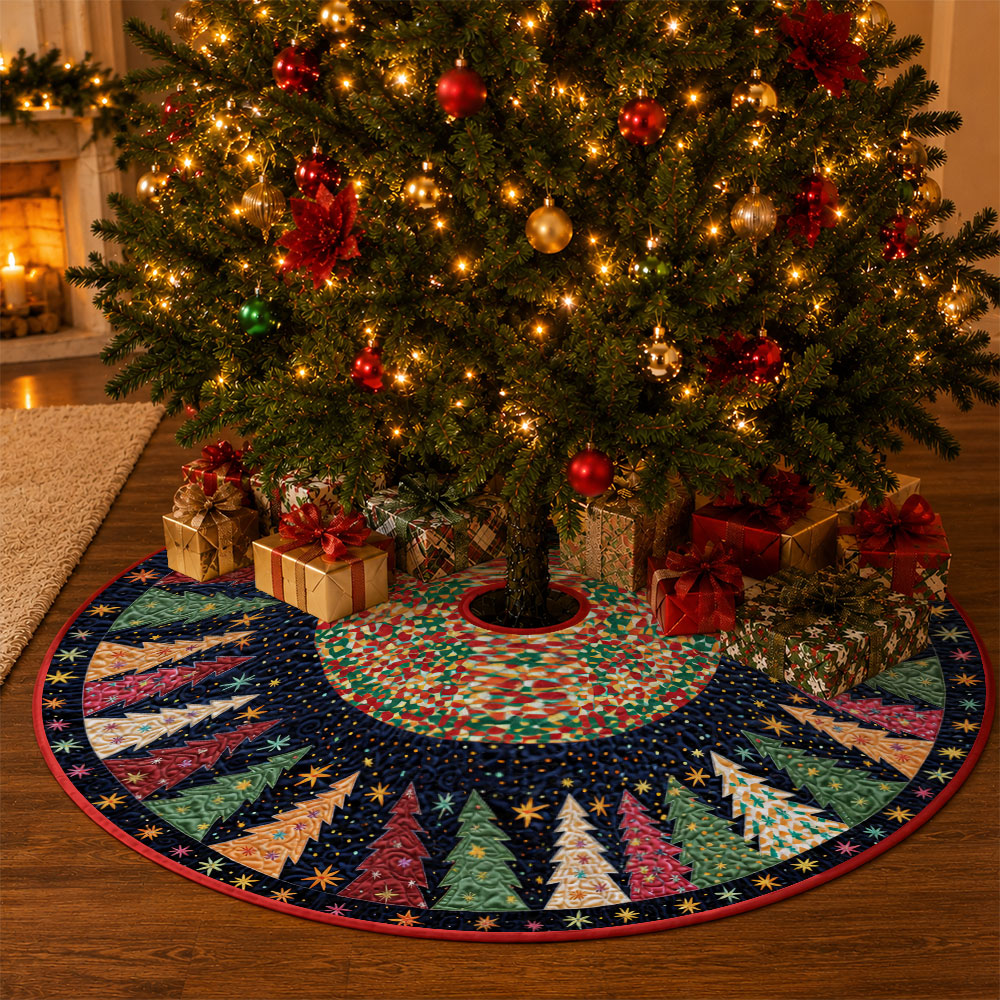 Jit 1pc Christmas Colorful Tre - Embroidery Xmas Tree ulasan dan harga